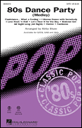 80s Dance Party SATB choral sheet music cover